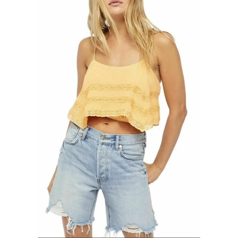 FREE PEOPLE Home Again Cami - Picture 2 of 8